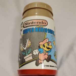 1988 Nintendo Super Mario Bros Aladdin Thermos